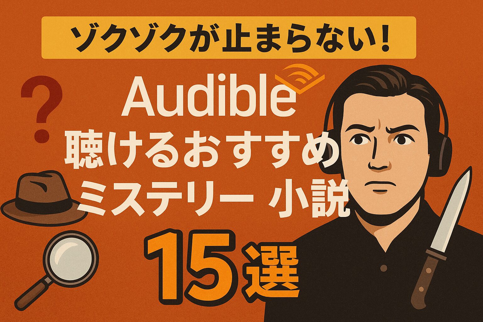 オーディブル おすすめ ミステリー